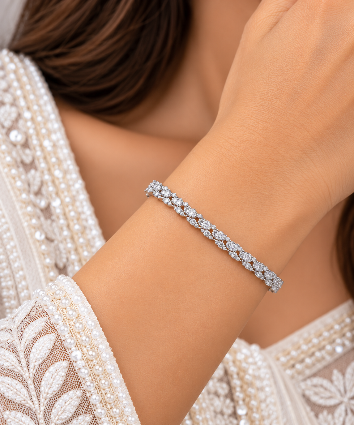 Marquise Tennis Bracelet
