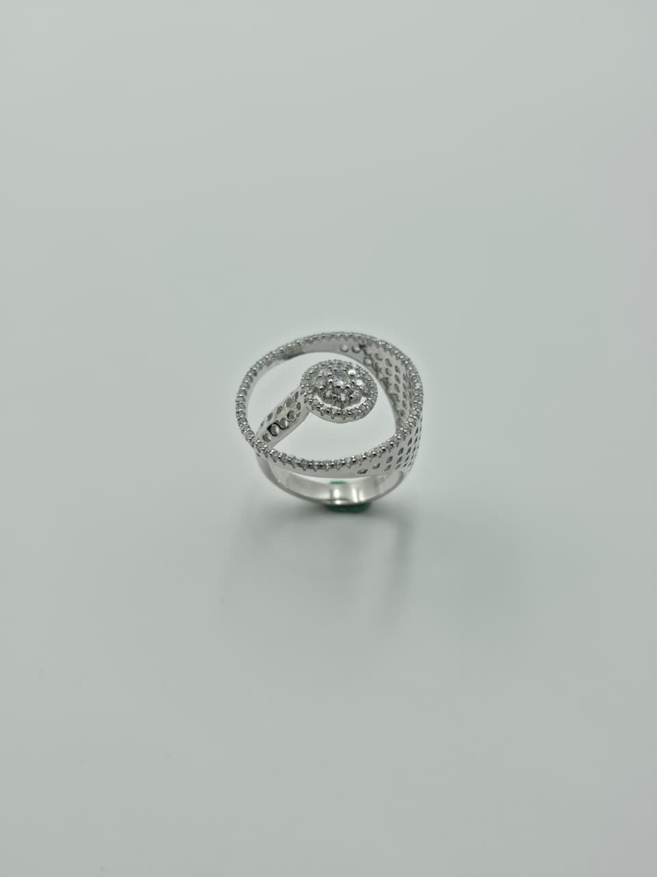 Concentric Circle Statement Ring