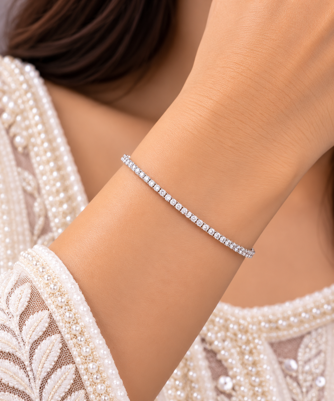 Round Tennis Bracelet
