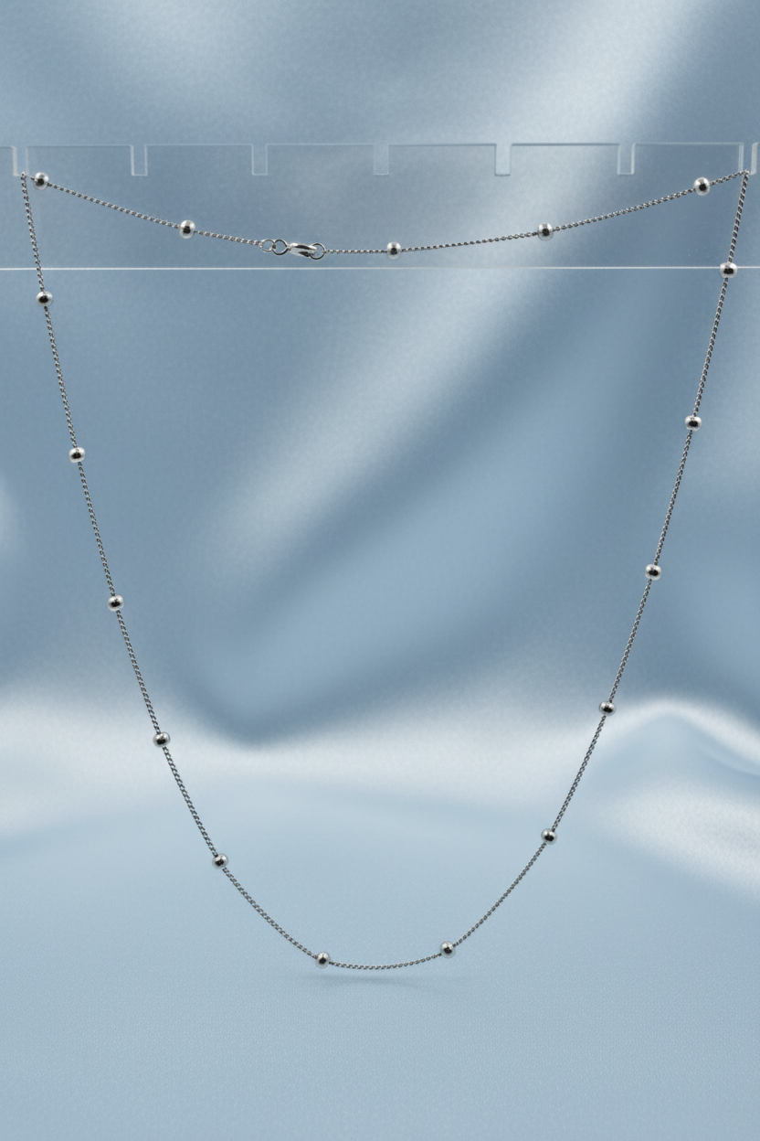 Silver Ball Chain