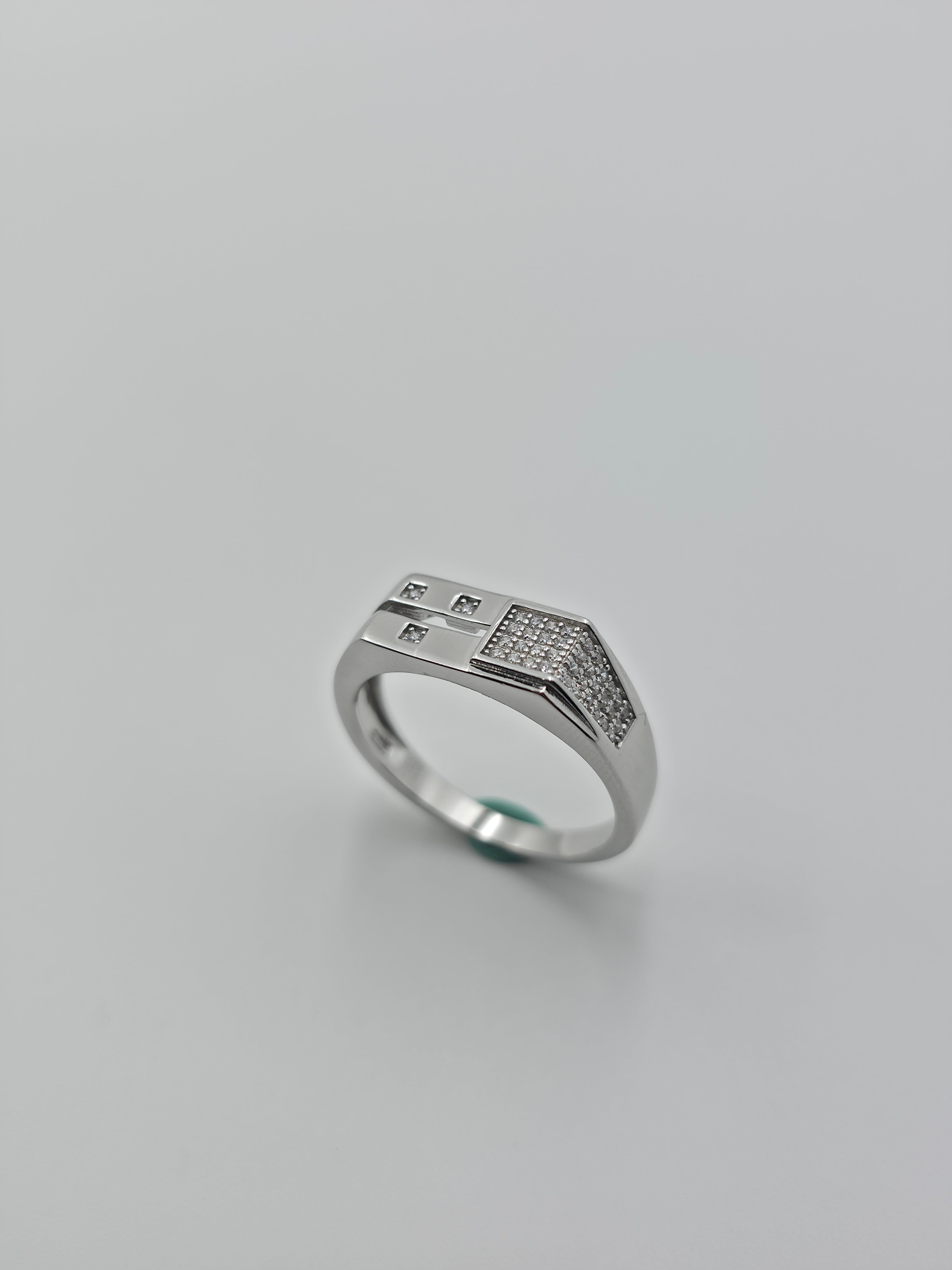 Dual Element Men’s Ring
