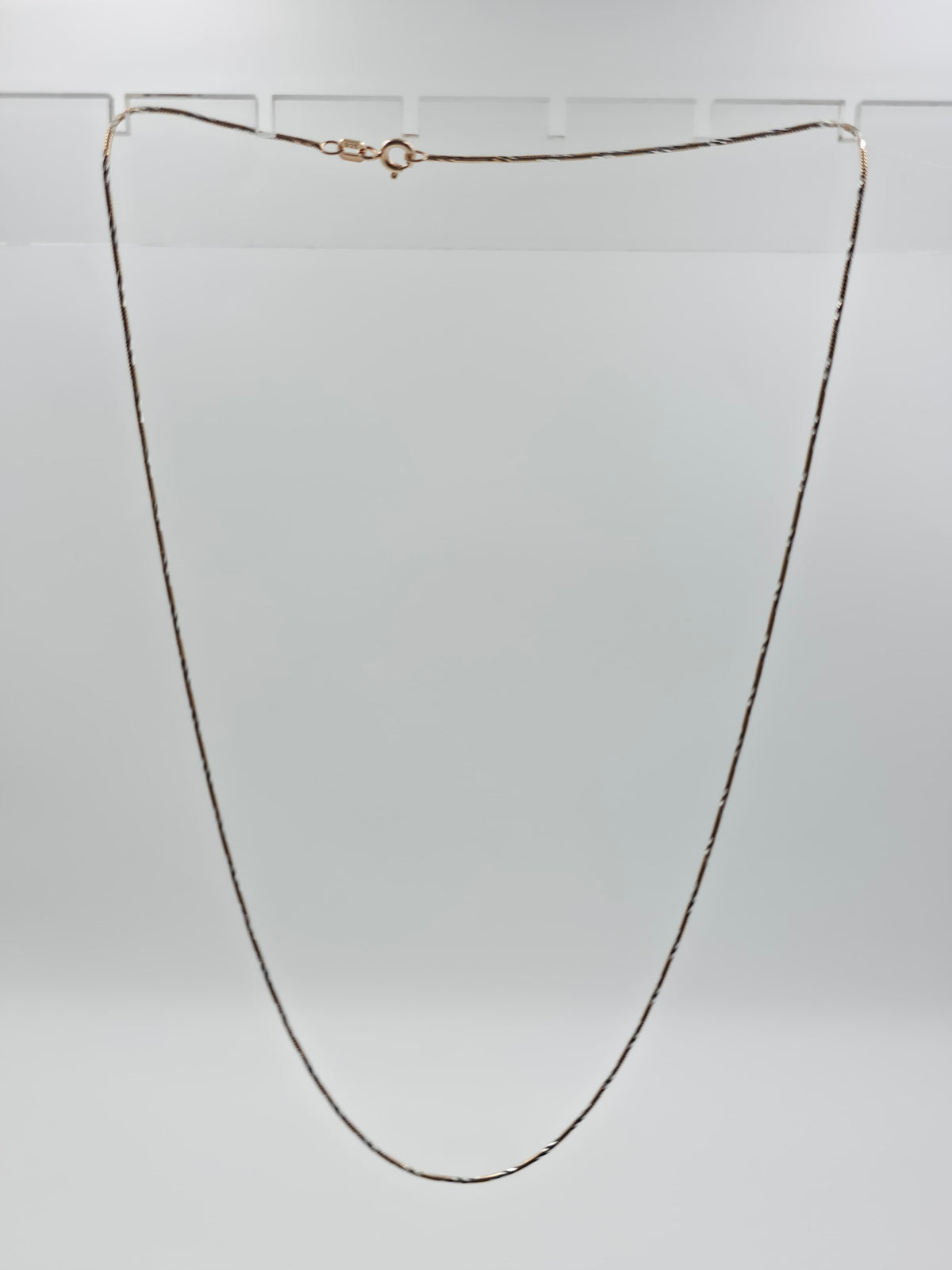 Rose Gold & Silver Tone Chain