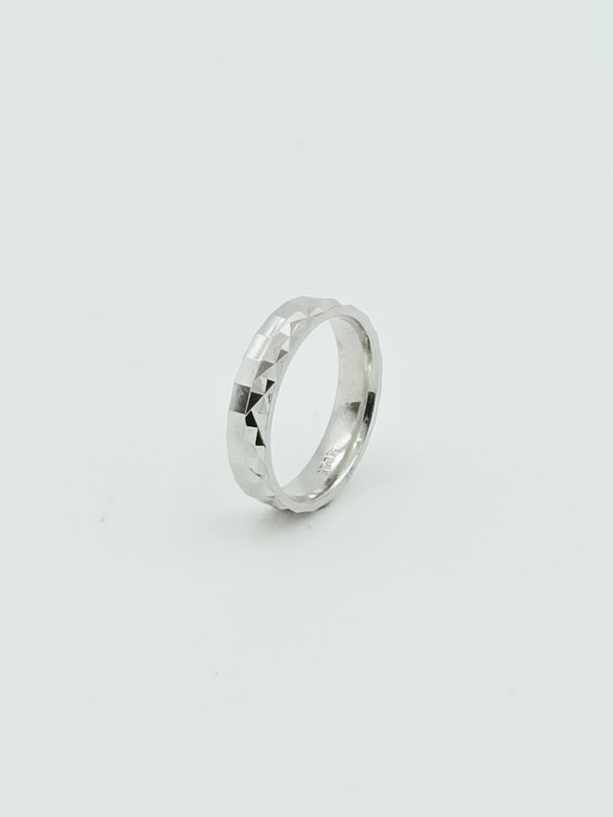 Textured Band Ring