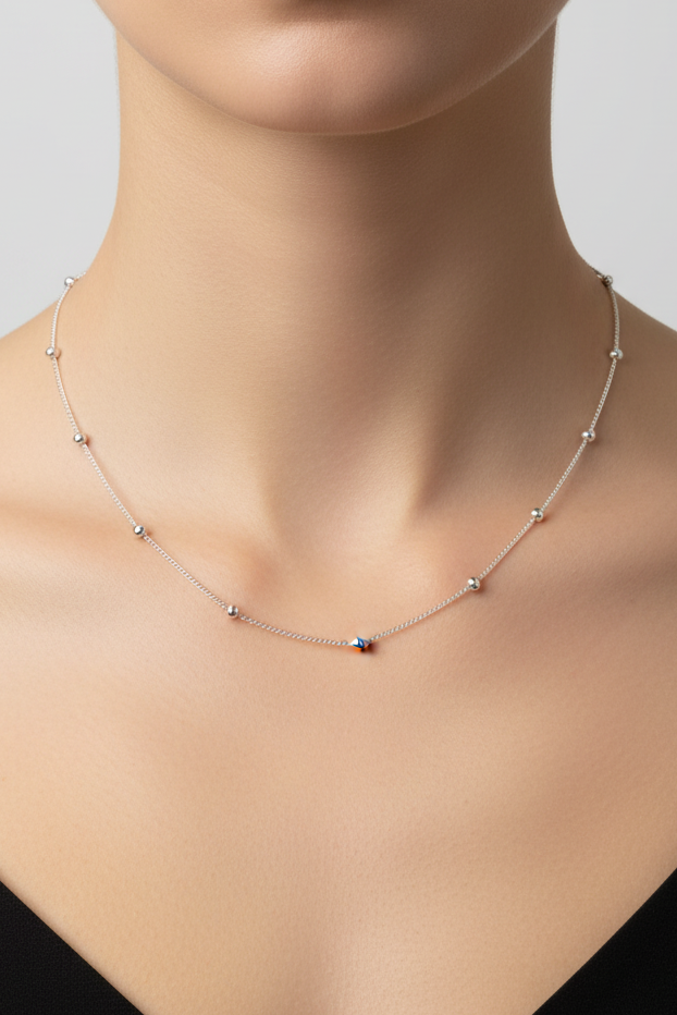 Silver Ball Chain